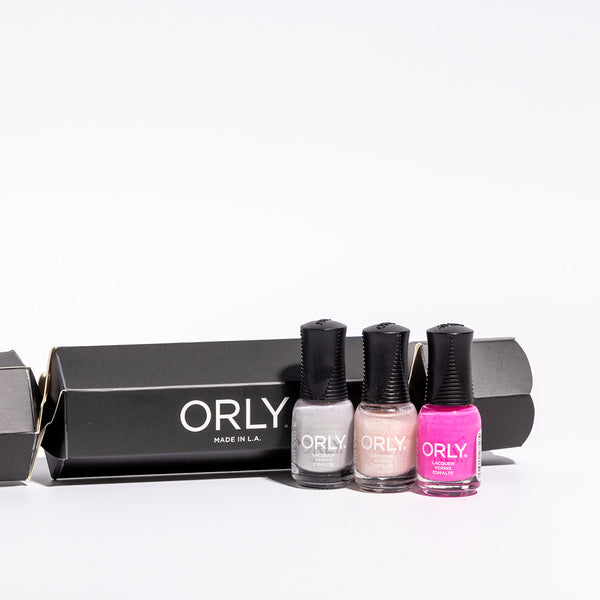 ORLY Christmas Cracker - Bon Bon, Snow Worries, Fancy Fuschia