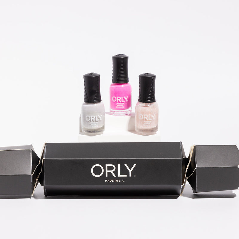 ORLY Christmas Cracker - Bon Bon, Snow Worries, Fancy Fuschia