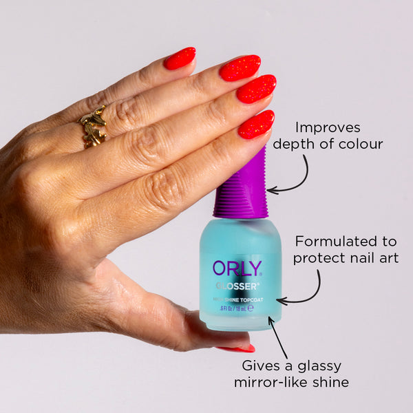 ORLY Glosser Topcoat 18ml