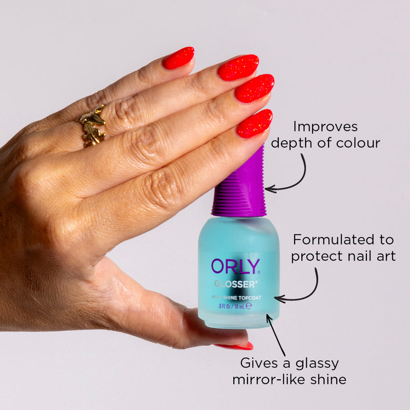 ORLY Glosser Topcoat 18ml