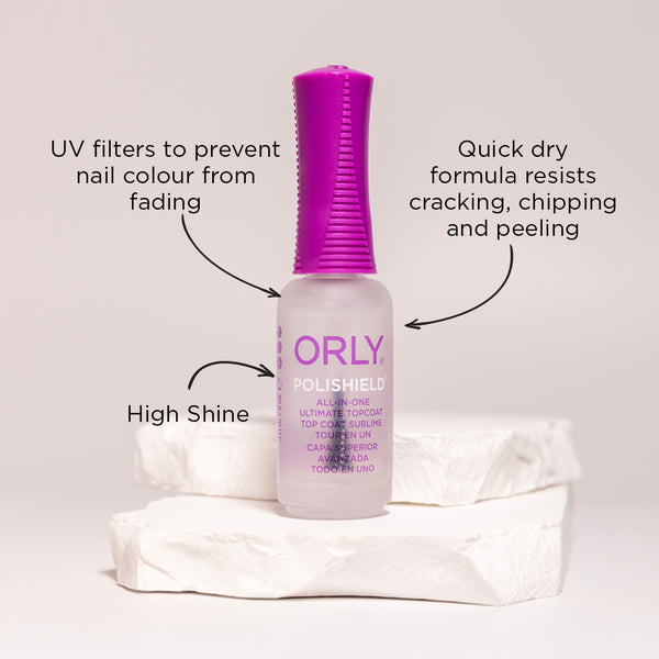 ORLY Polishield 3-in-1 Topcoat 9ml