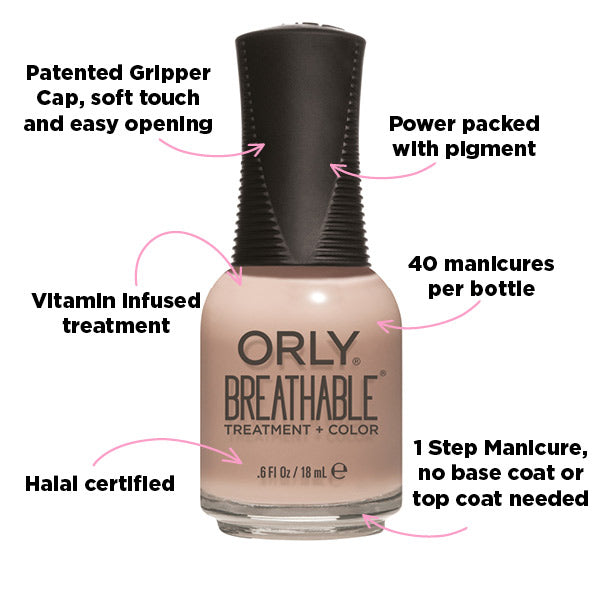 ORLY Nourishing Nude Breathable Nail Polish