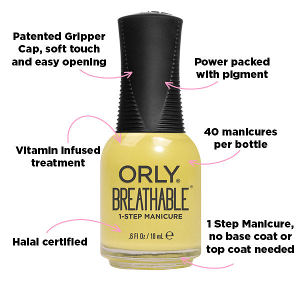 ORLY Sour Time To Shine Breathable Nail Polish 18ml