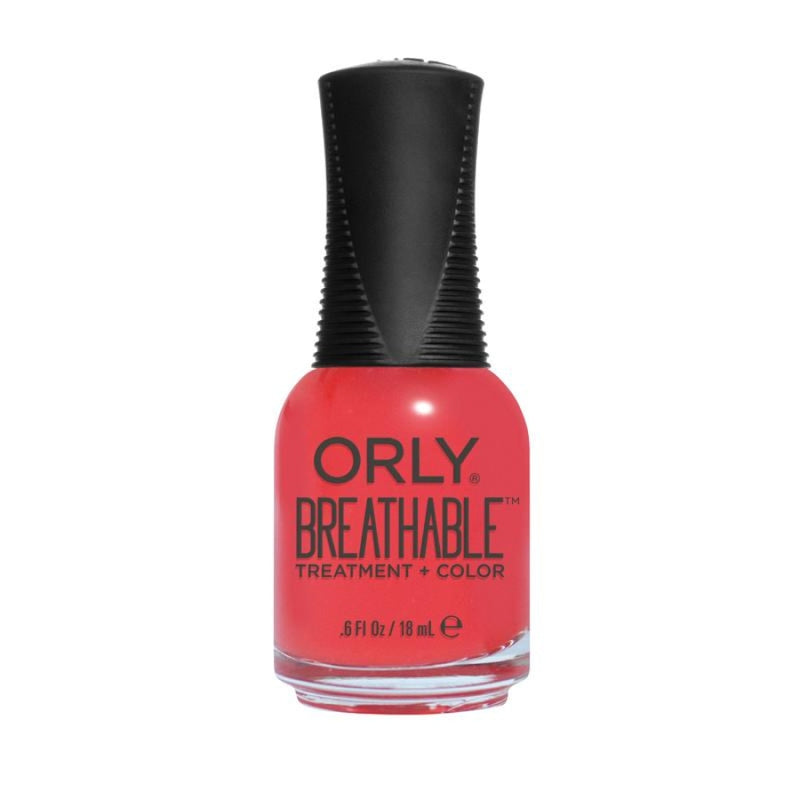 Orly Beauty Essentials Breathable Nail Polish Red coral nail Lacquer